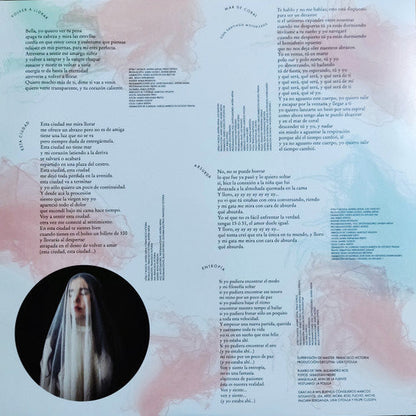 JAVIERA MENA - INMERSION LP VINILO TRANSPARENTE