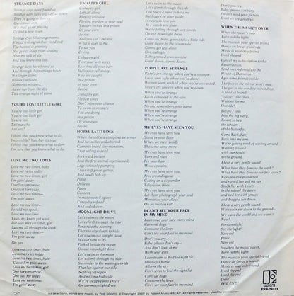 THE DOORS - STRANGE DAYS LP VINILO