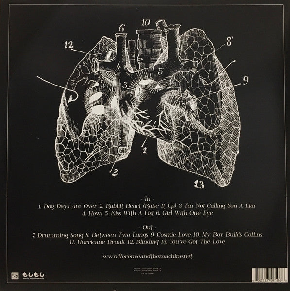 FLORENCE + THE MACHINE - LUNGS LP VINILO