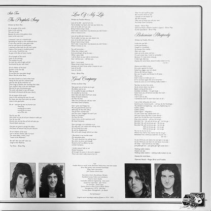 QUEEN - A NIGHT AT THE OPERA LP VINILO HALF SPEED MASTERED