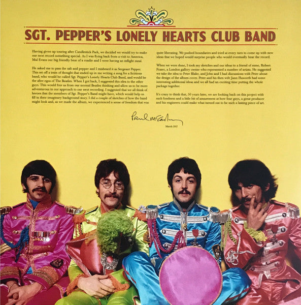 THE BEATLES - SGT. PEPPERS´S LONELY HEARTS LP LIMITED EDITION ANNIVERSARY VINYL