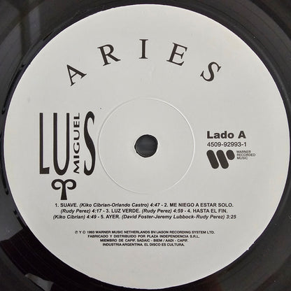 LUIS MIGUEL - ARIES LP VINILO