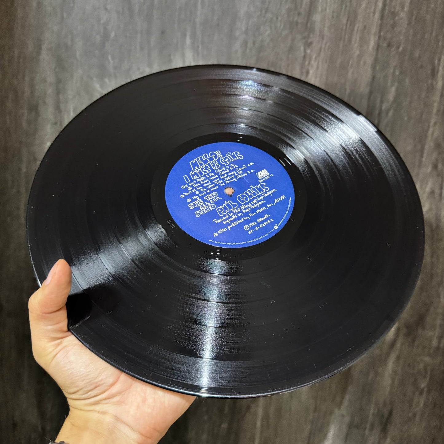 PHIL COLLINS - HELLO, I MUST BE GOING! LP VINILO DE EPOCA