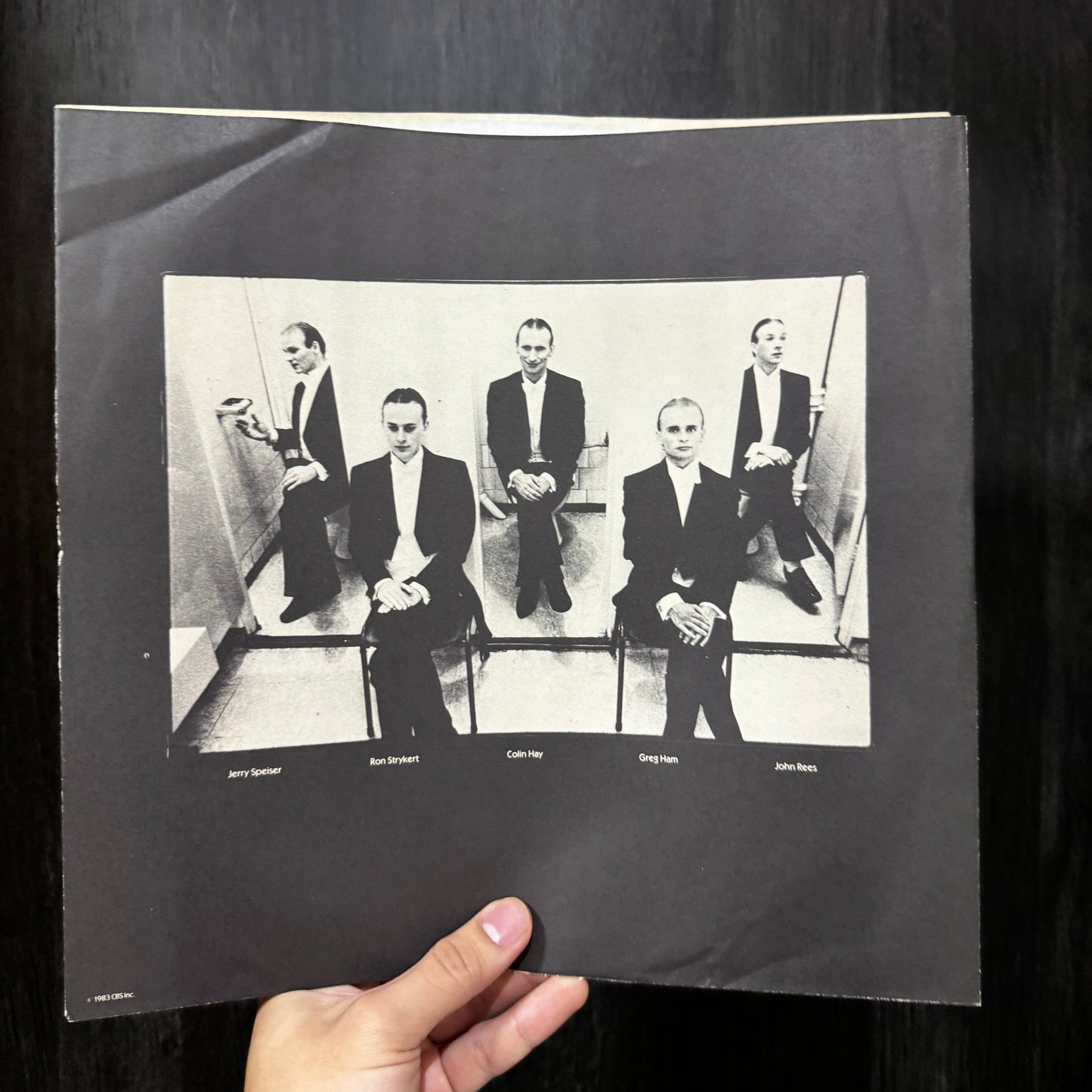 MEN AT WORK - CARGO LP VINILO DE EPOCA.