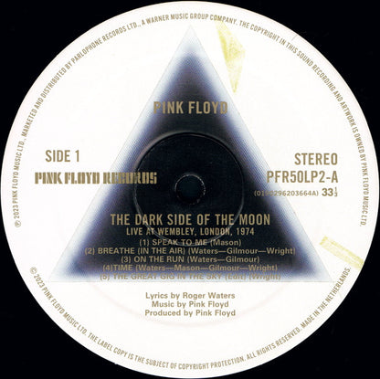 PINK FLOYD - THE DARK SIDE OF THE MOON (LIVE AT 1974) LP VINILO