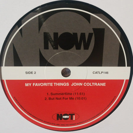 JOHN COLTRANE - MY FAVORITE THINGS LP VINILO LIMITED EDITION ALTERNATE COVER