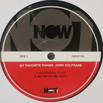 JOHN COLTRANE - MY FAVORITE THINGS LP VINILO LIMITED EDITION ALTERNATE COVER