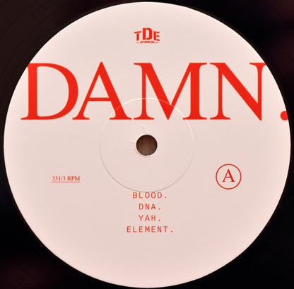 KENDRICK LAMAR - DAMN 2LPs VINILO