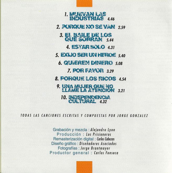 LOS PRISIONEROS - PATEANDO PIEDRAS CD