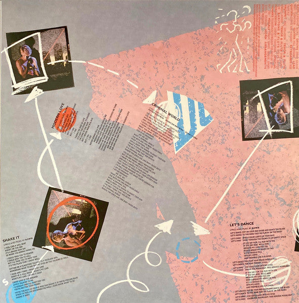 DAVID BOWIE - LETS DANCE LP VINILO