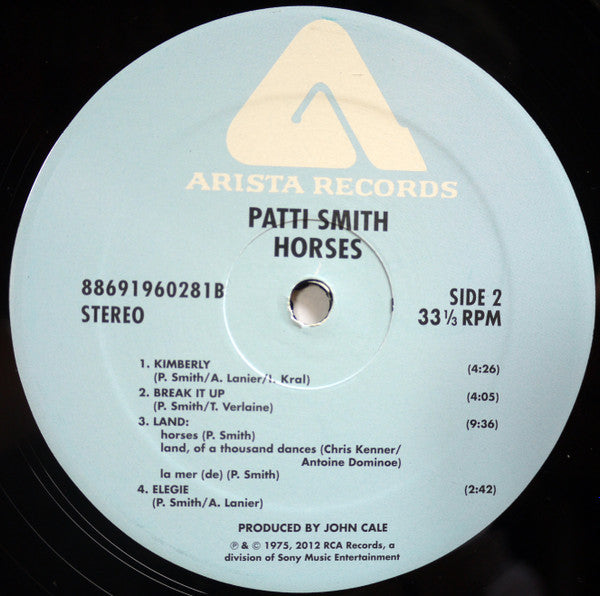 PATTI SMITH - HORSES LP VINILO