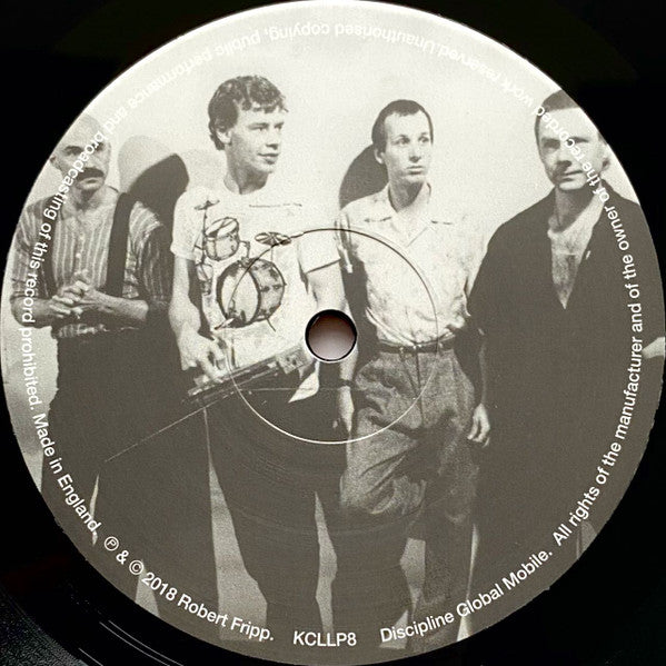 KING CRIMSON - DISCIPLINE LP VINILO 40th ANIVERSARIO STEVEN WILSON MIX