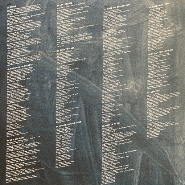 AMY WINEHOUSE - BACK TO BLACK LP VINILO
