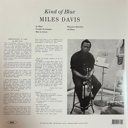 MILES DAVIS - KIND OF BLUE LP VINILO