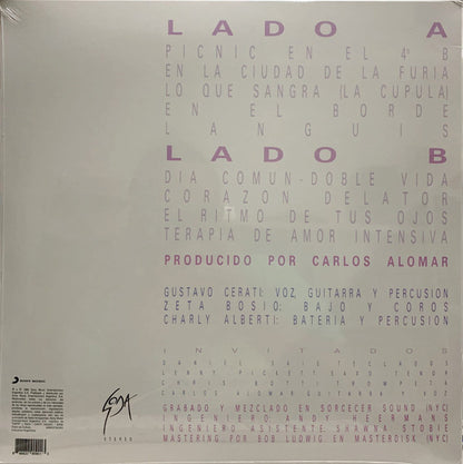 SODA STEREO - DOBLE VIDA LP VINILO