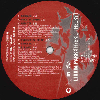 LINKIN PARK - HYBRID THEORY LP VINILO