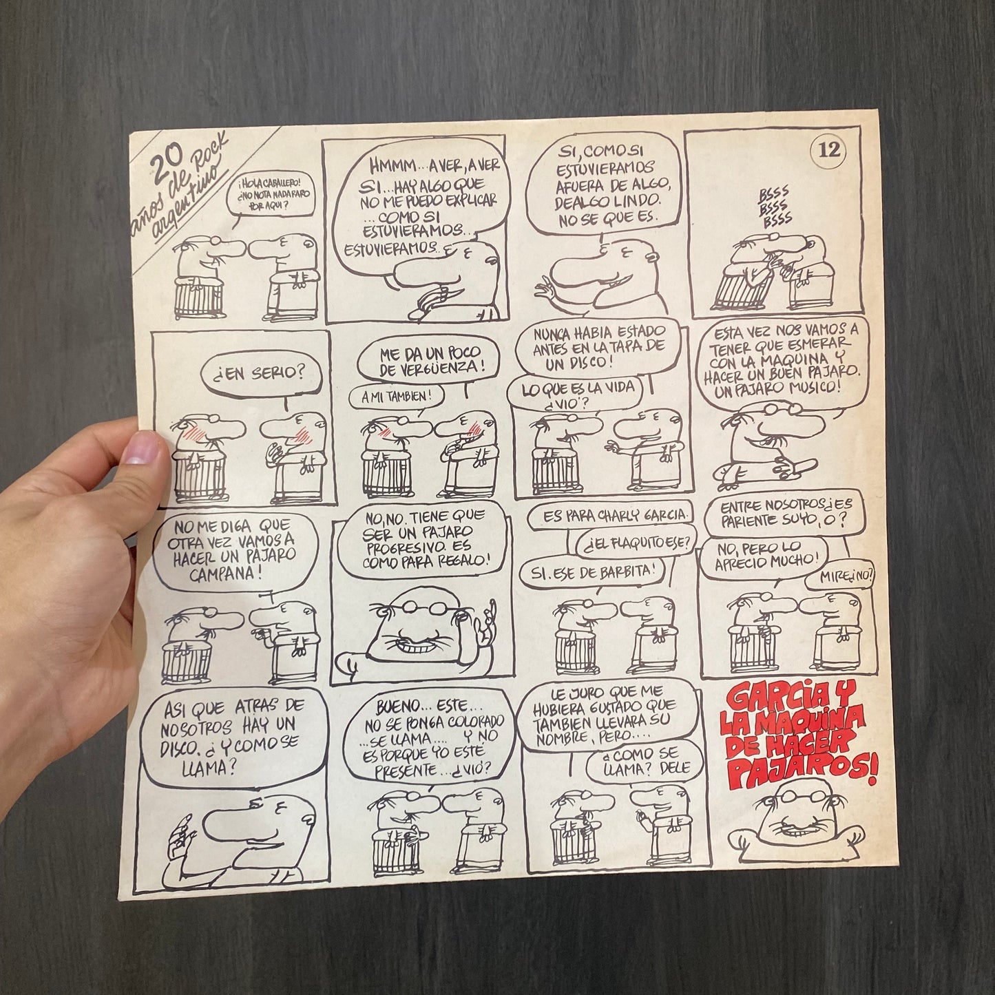 LA MAQUINA DE HACER PAJAROS VINILO EPOCA PRIMERA EDICION.