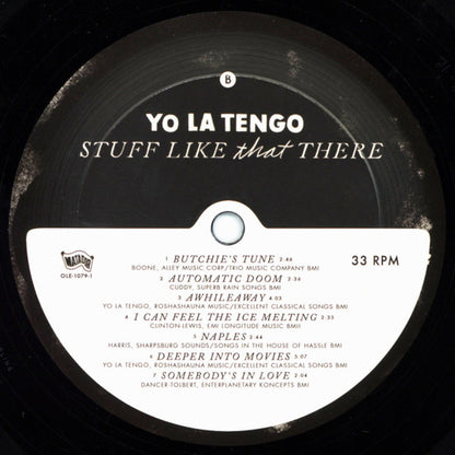 YO LA TENGO - STUFF LIKE THAT THERE LP VINILO