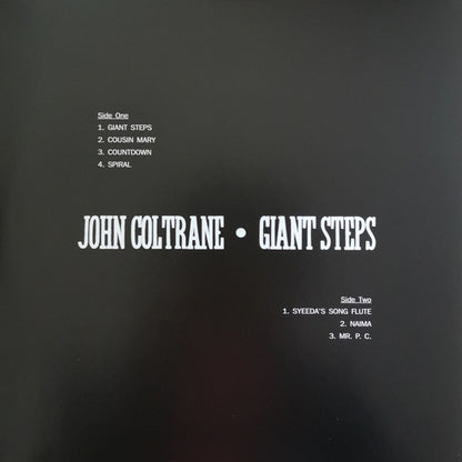 JOHN COLTRANE - GIANT STEPS LP VINILO