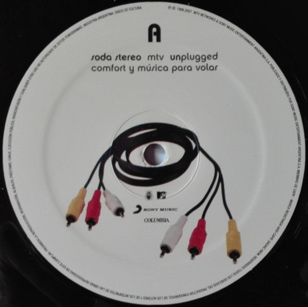 SODA STEREO - COMFORT Y MUSICA PARA VOLAR MTV UNPLUGGED 2LP VINILO