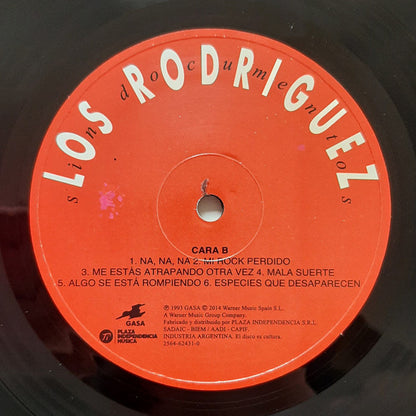 LOS RODRIGUEZ - SIN DOCUMENTOS LP VINILO