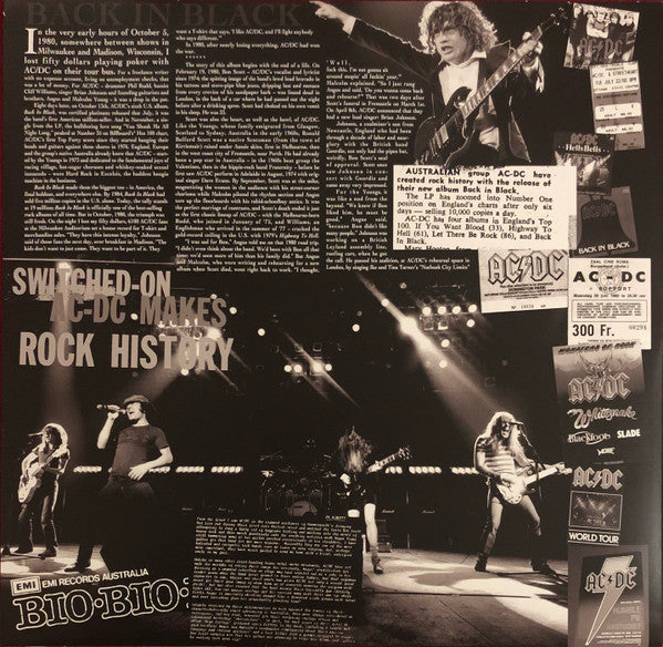 AC/DC - BACK IN BLACK LP VINILO