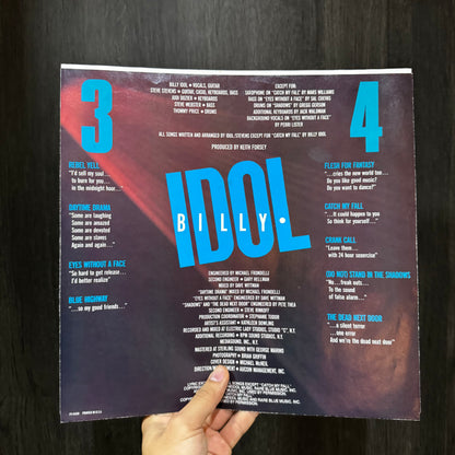 BILLY IDOL - REBEL YELL LP VINILO DE EPOCA