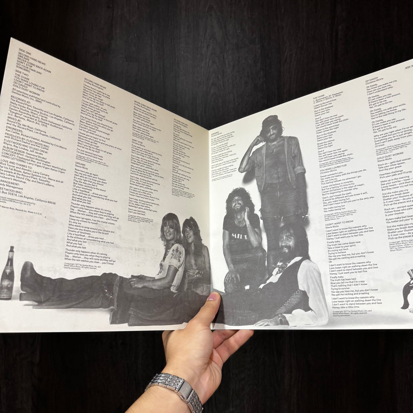 FLEETWOOD MAC - RUMOURS LP VINILO DE EPOCA
