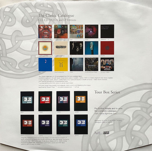 KING CRIMSON - DISCIPLINE LP VINILO 40th ANIVERSARIO STEVEN WILSON MIX