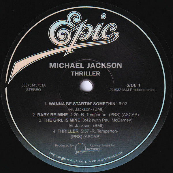 MICHAEL JACKSON - THRILLER LP VINILO
