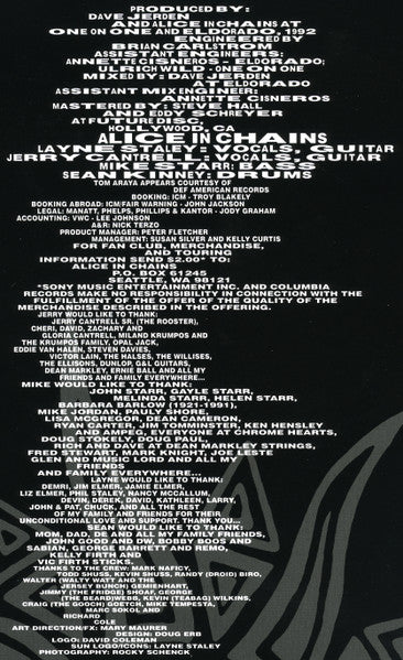 ALICE IN CHAINS - DIRT 2LPs VINILO