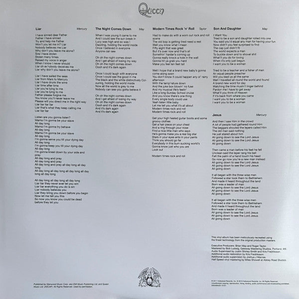 QUEEN - QUEEN HALFSPEED MASTERED LP VINILO