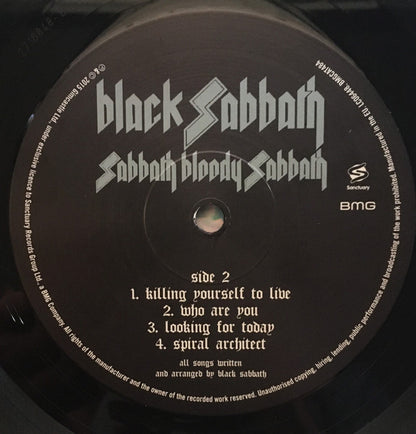 BLACK SABBATH -SABBATH BLOODY SABBATH LP