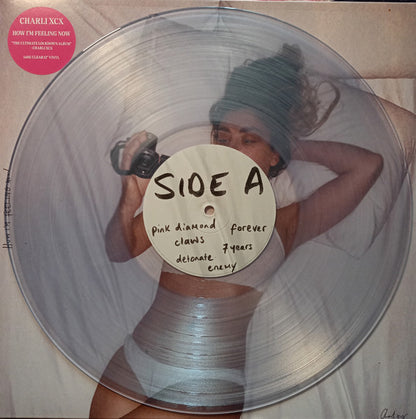 CHARLI XCX - How I'm Feeling Now LP CLEAR EDITION.
