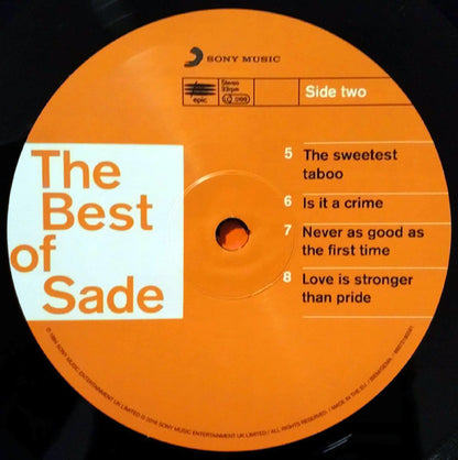 SADE - THE BEST OF SADE 2LPs VINILO