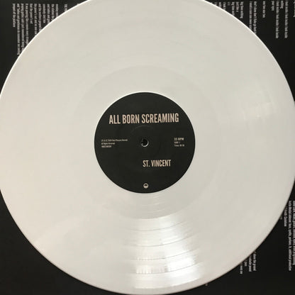 ST VINCENT - ALL BORN SCREAMING LP LIMITED EDITION