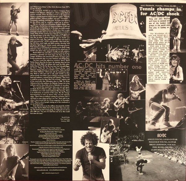 AC/DC - BACK IN BLACK LP VINILO