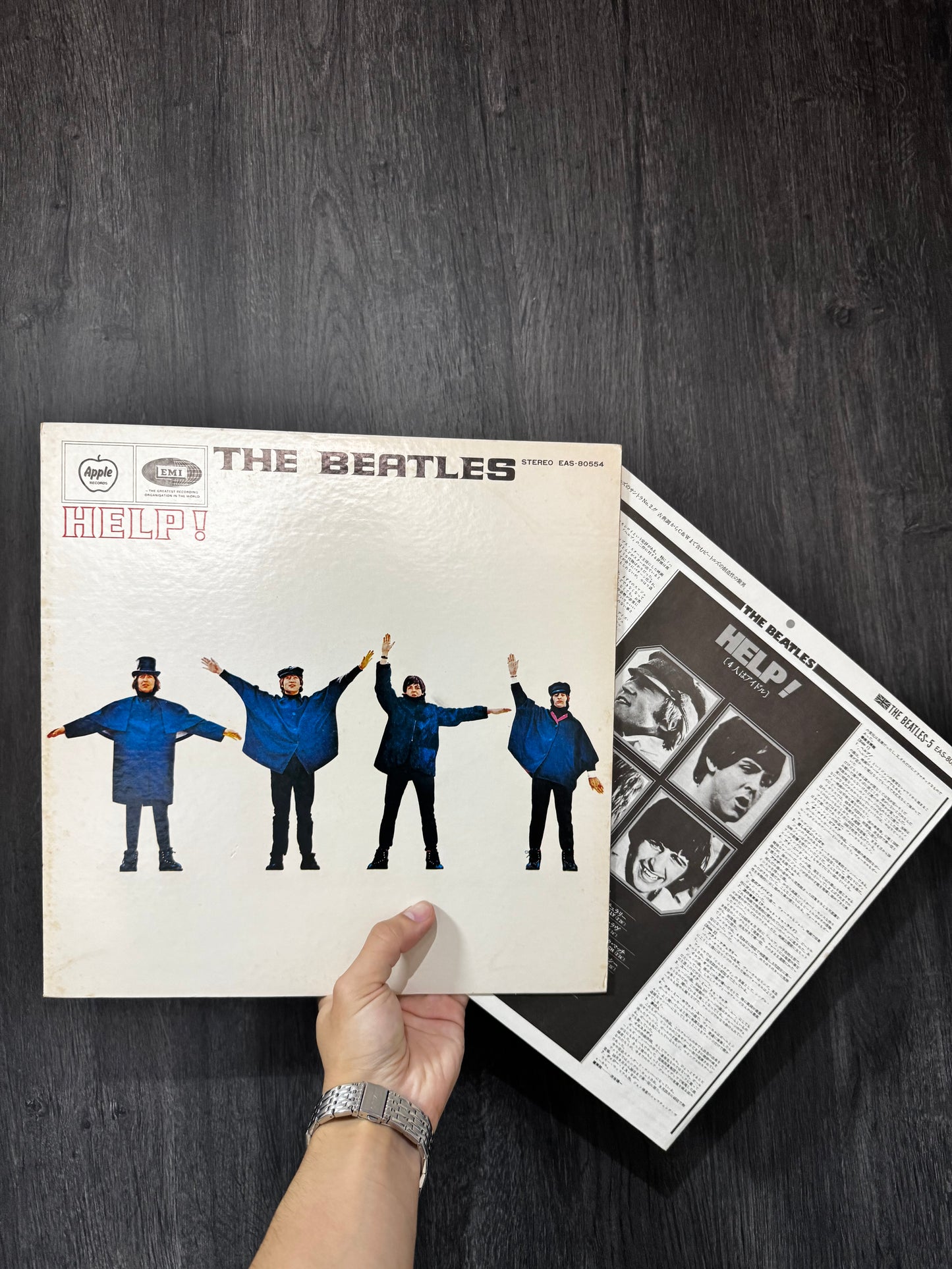 THE BEATLES - HELP! LP EDICION JAPONESA