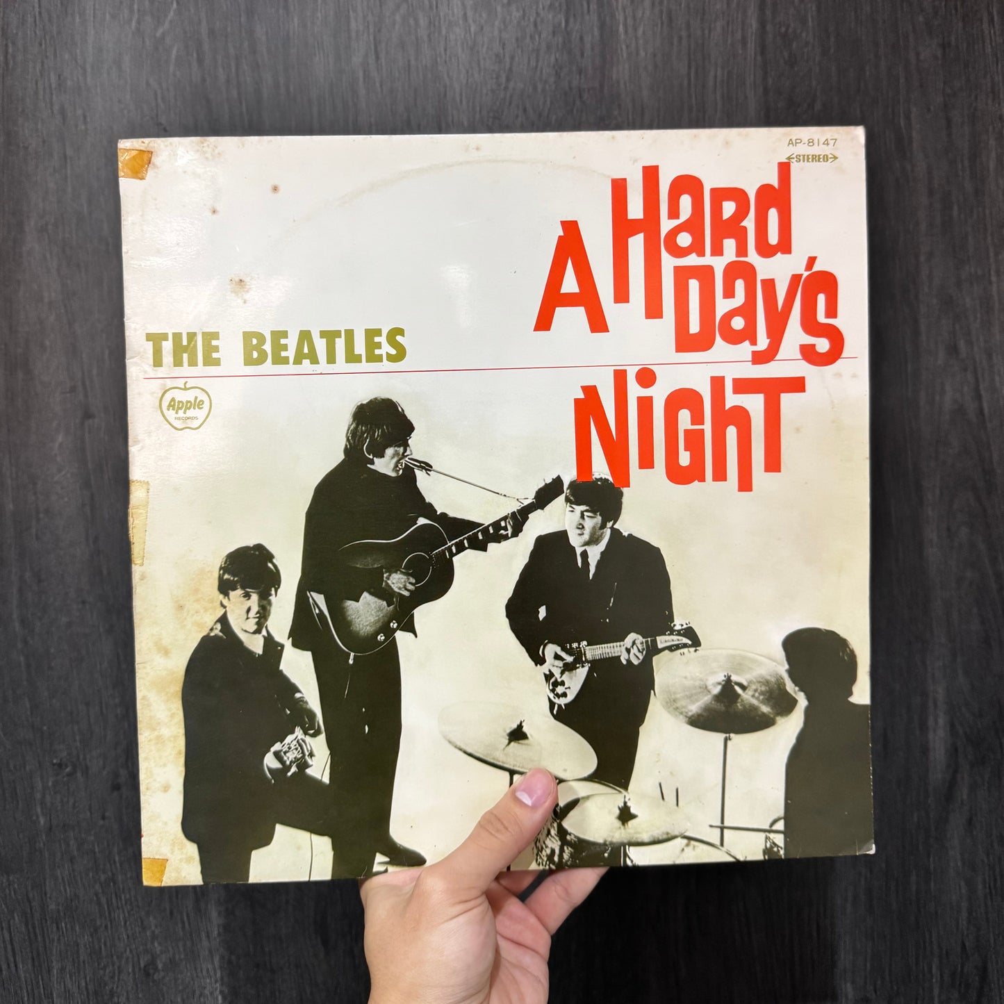 THE BEATLES - A HARD DAYS NIGHT LP EDICION JAPONESA