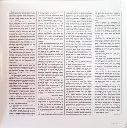 STAN GETZ / JOAO GILBERTO - GETZ / GILBERTO LP VINILO DELUXE