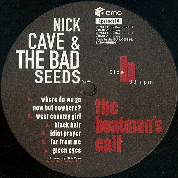 NICK CAVE & THE BAD SEEDS - THE BOATMAN´S CALL LP VINILO