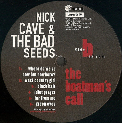NICK CAVE & THE BAD SEEDS - THE BOATMAN´S CALL LP VINILO