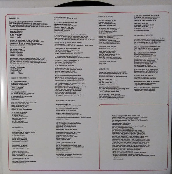 IRON MAIDEN - THE NUMBER OF THE BEAST LP VINILO 40 ANIVERSARIO