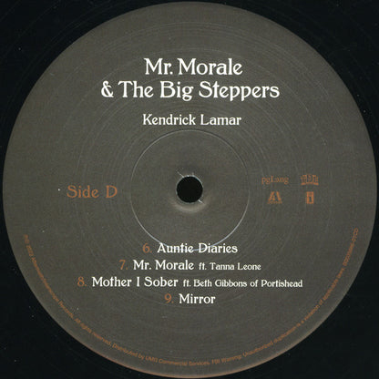 KENDRICK LAMAR - MR. MORALE & THE BIG STEPPERS 2LPs VINILO