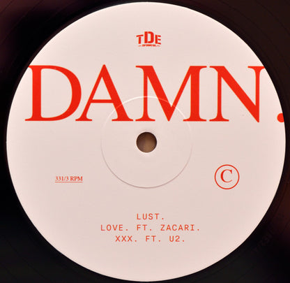KENDRICK LAMAR - DAMN 2LPs VINILO
