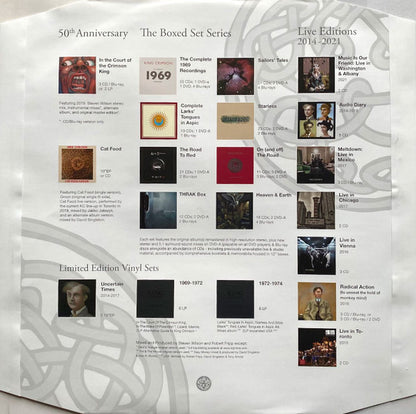 KING CRIMSON - DISCIPLINE LP VINILO 40th ANIVERSARIO STEVEN WILSON MIX