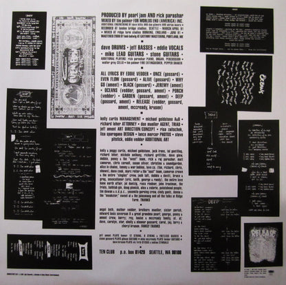 PEARL JAM - TEN LP VINILO