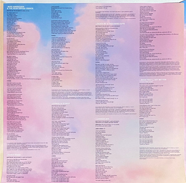 TAYLOR SWIFT - LOVER EDICION LIMITADA 2LPs VINILO