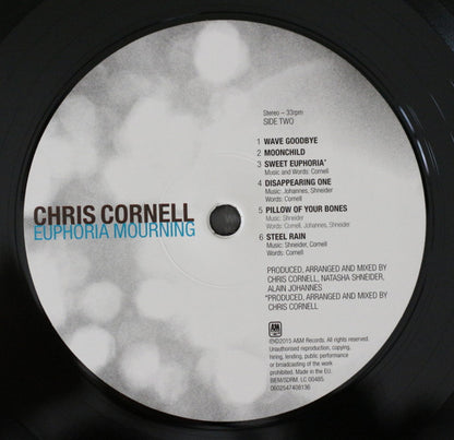 CHRIS CORNELL - EUPHORIA MOURNING LP VINILO
