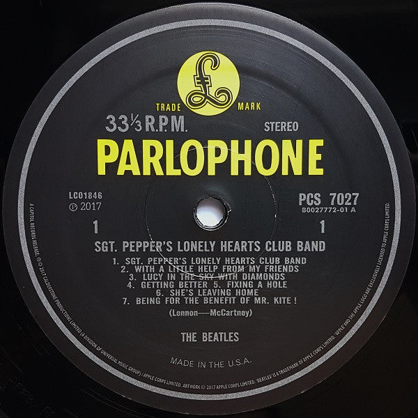 THE BEATLES - SGT. PEPPERS´S LONELY HEARTS LP LIMITED EDITION ANNIVERSARY VINYL